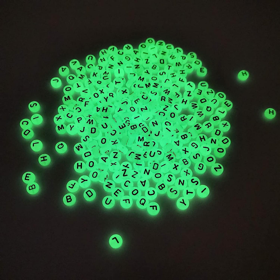 Rave Essentials Co. Regular 1800pc 1800pc Glow-In-The-Dark Kandi Kit