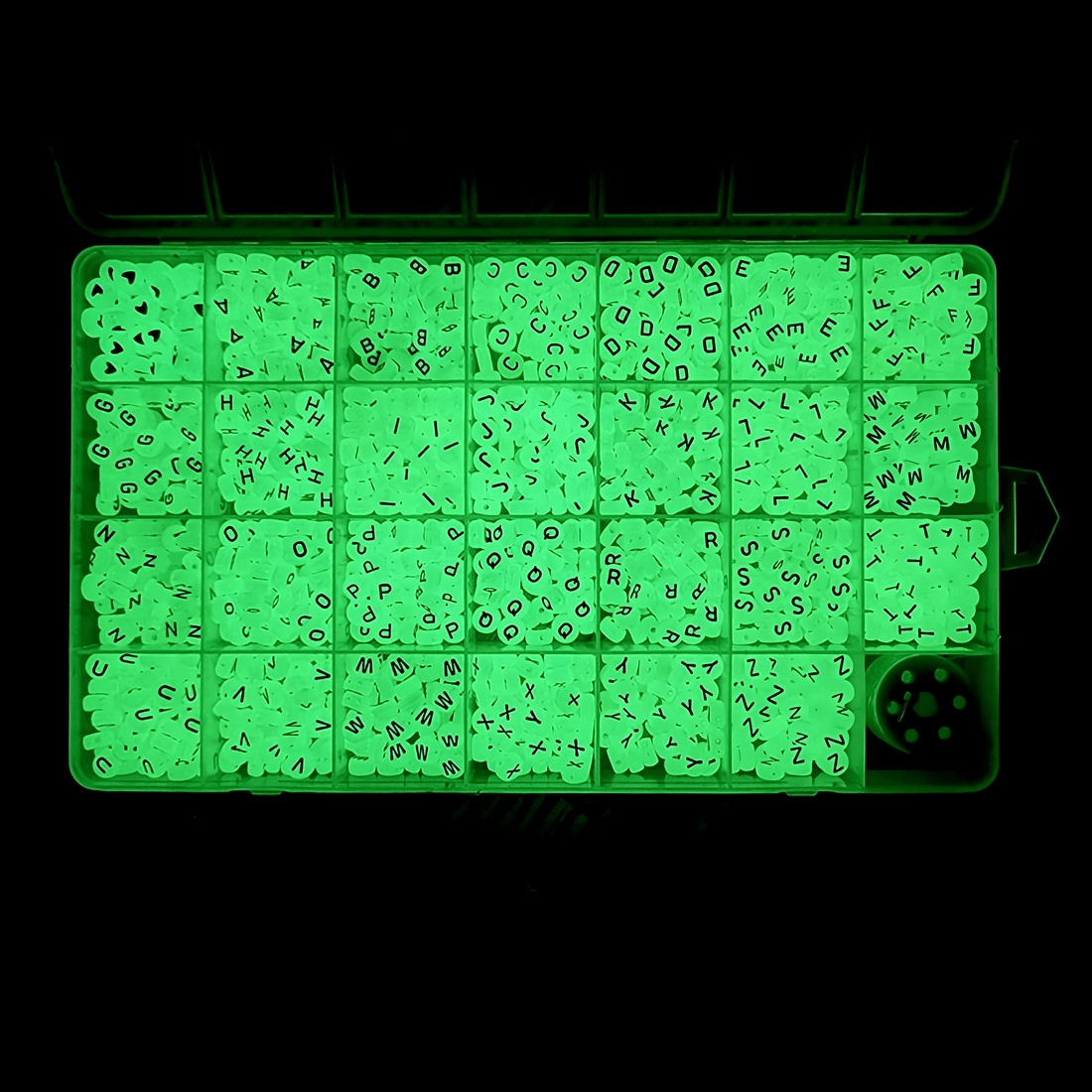 Rave Essentials Co. Regular 1800pc 1800pc Glow-In-The-Dark Kandi Kit