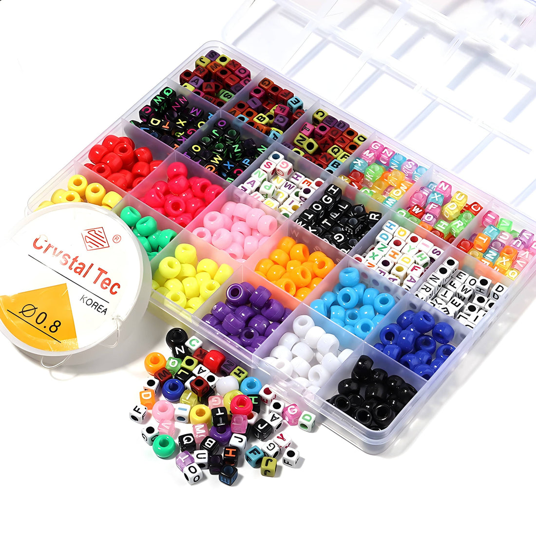 Rave Essentials Co. 960pc Essential Kandi Bracelet Kit