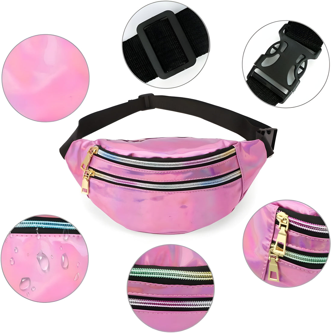 Rave Essentials Co. Anti-Theft LAZR™ Fanny Pack