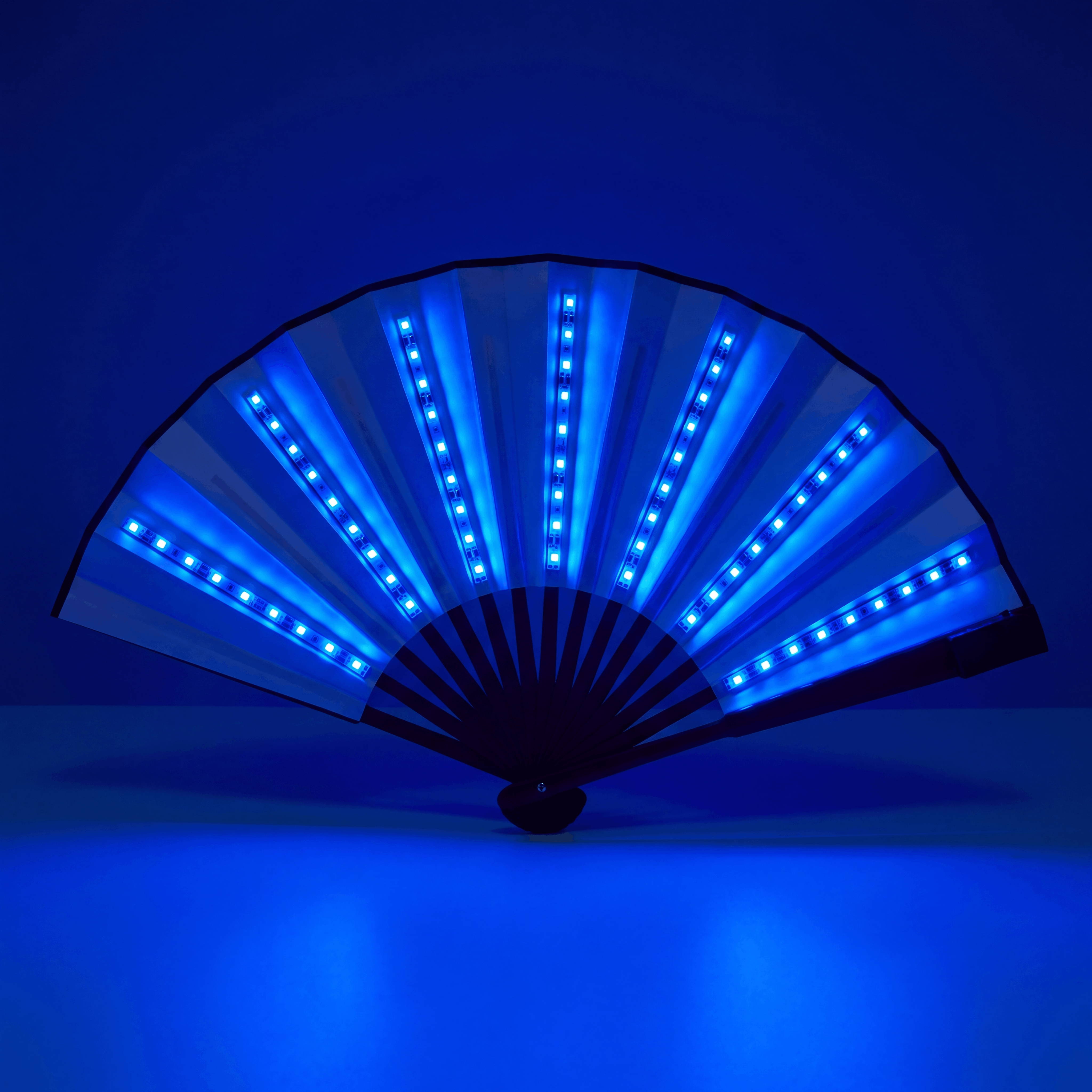 Lightweight Single Color LED Rave Fan
