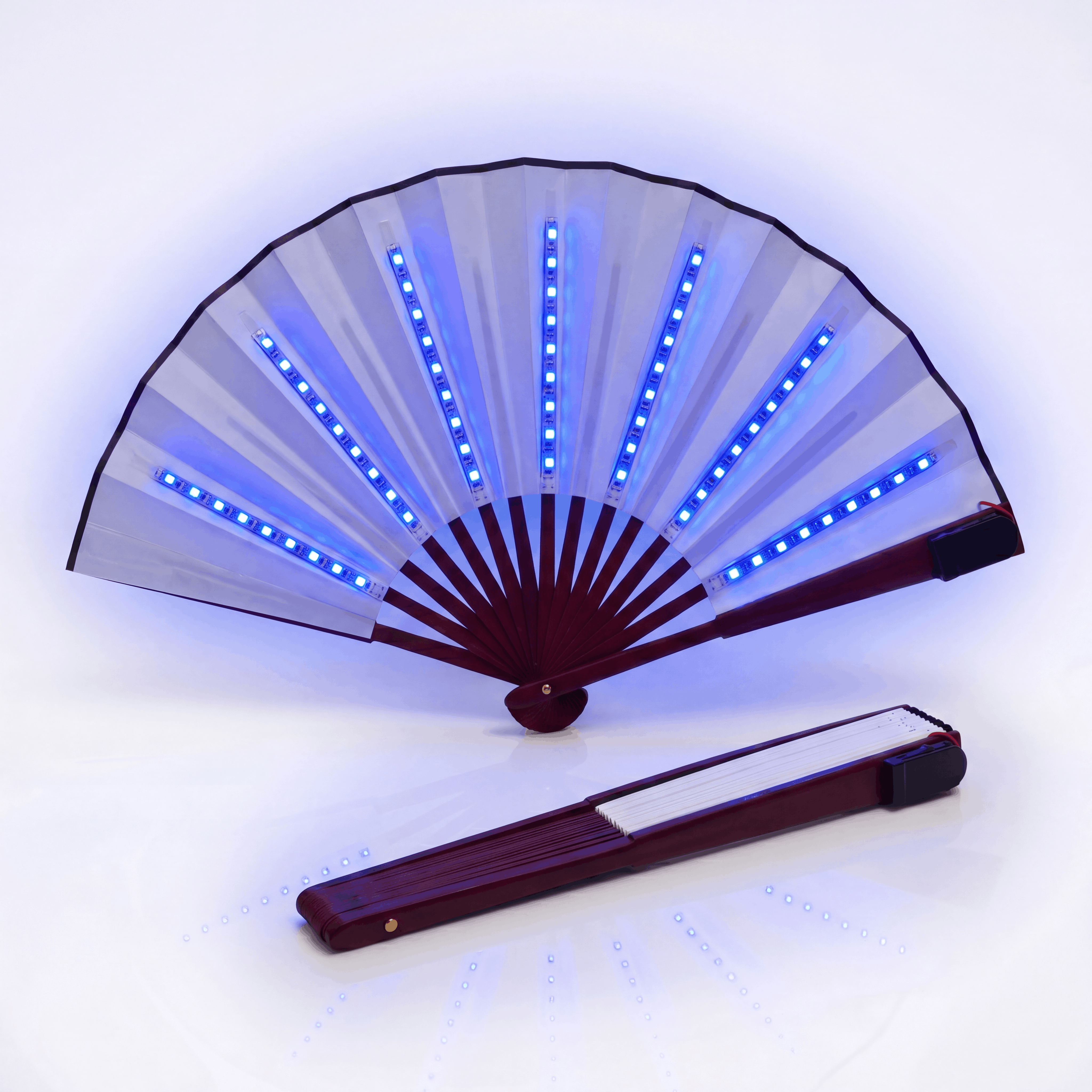 Lightweight Single Color LED Rave Fan