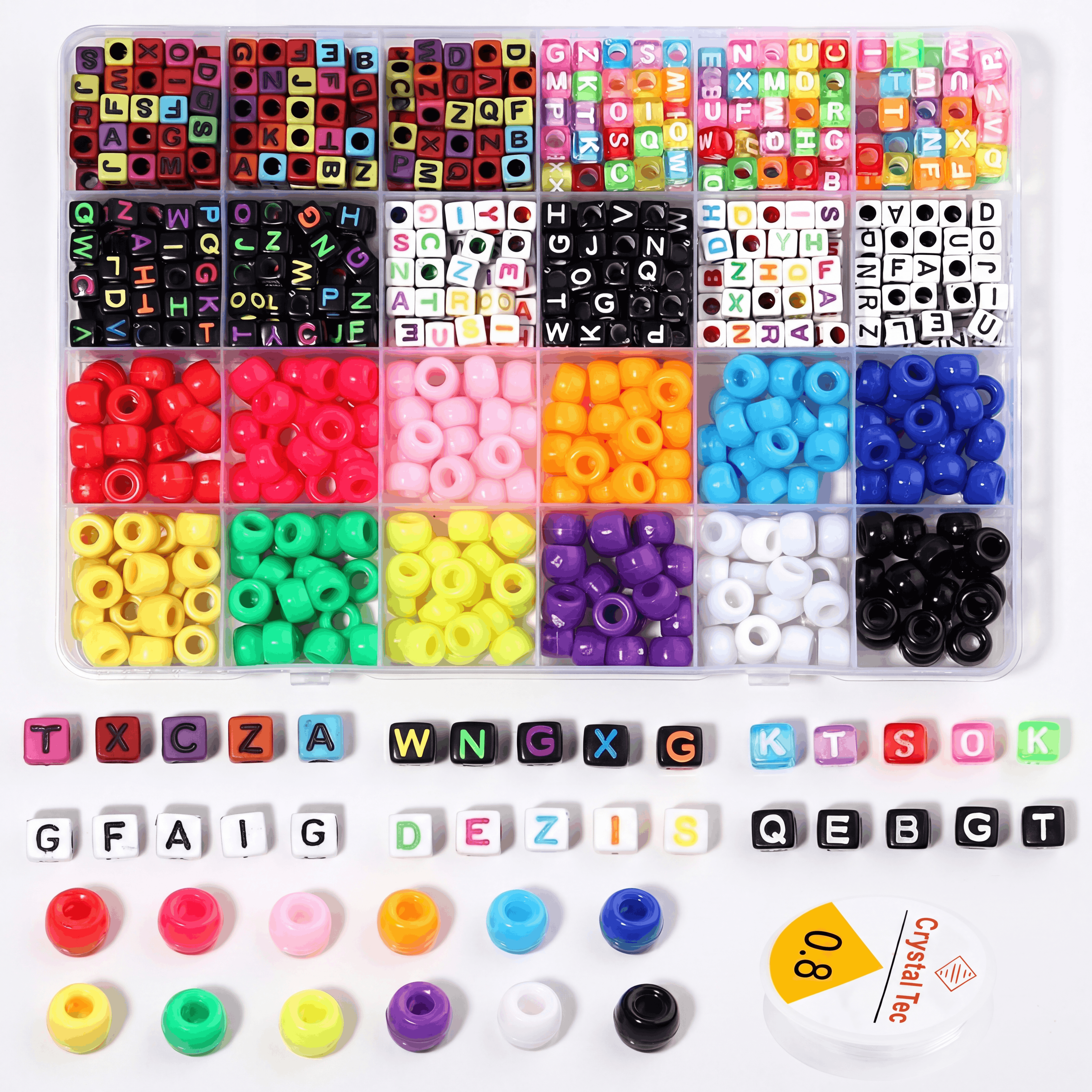 1000pc Kandi Bracelet Making Kit