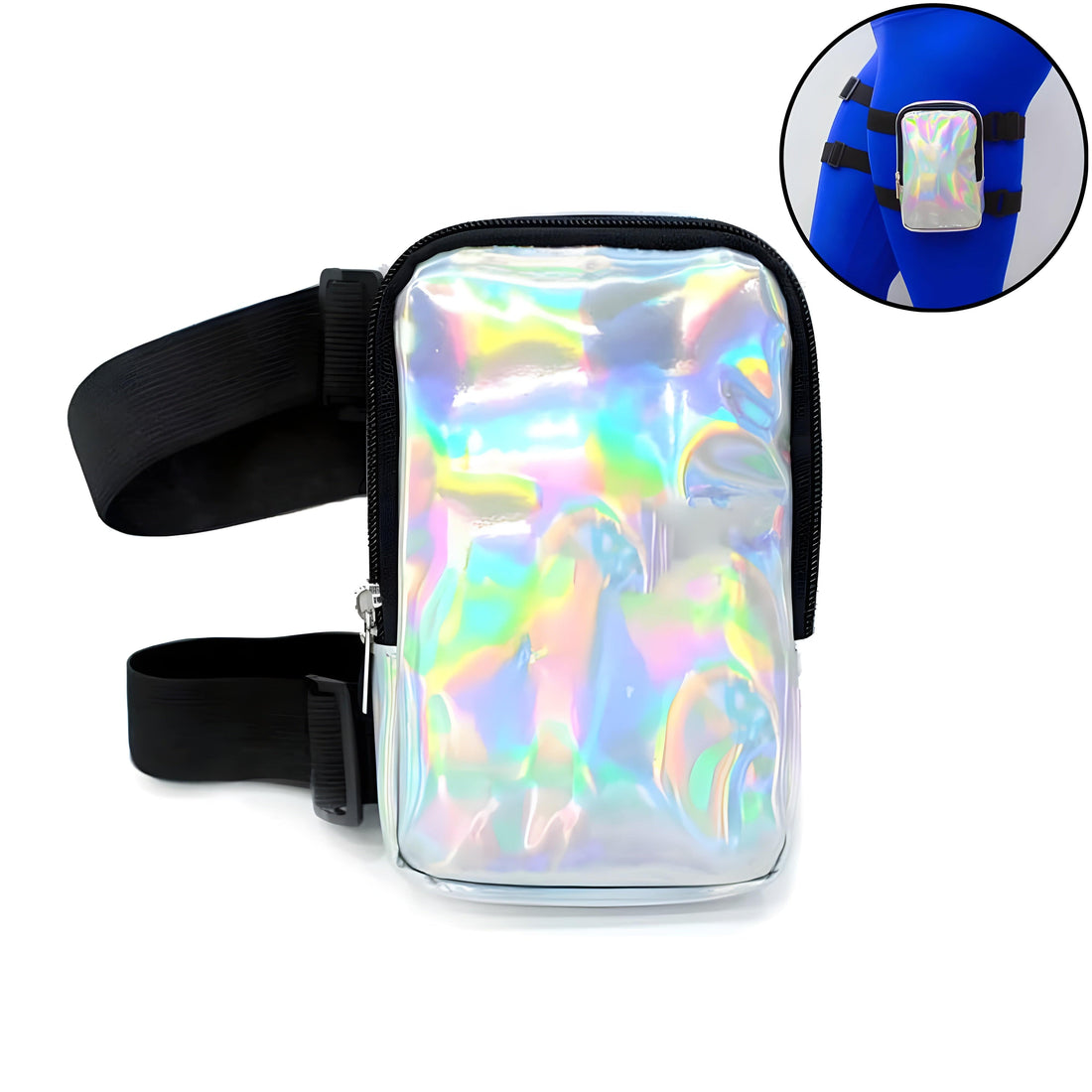 Rave Essentials Co. HOLO™ Thigh Storage Pack