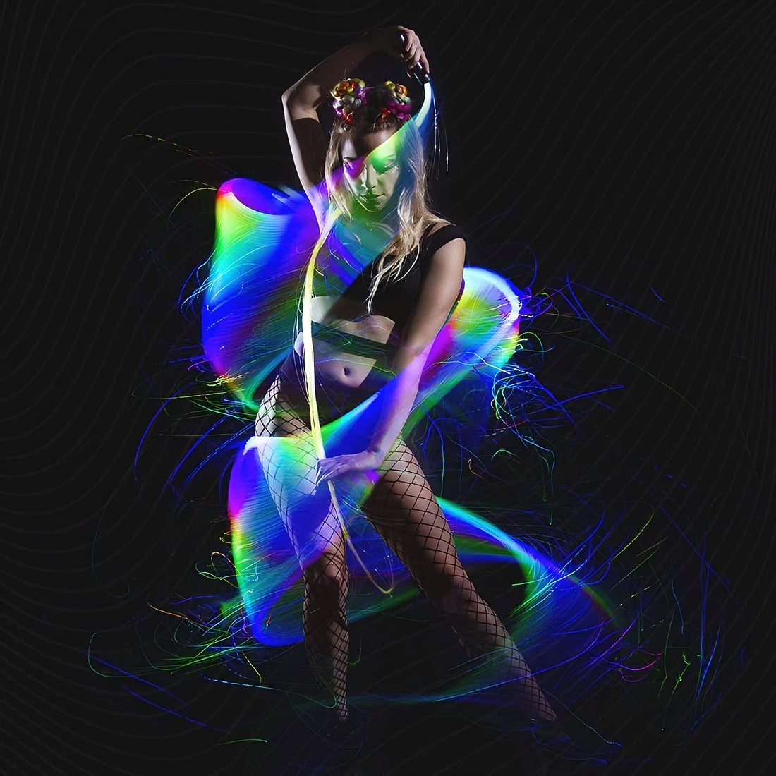 Rave Essentials Co. KandiFlow™ Rechargeable LED Dance Whip