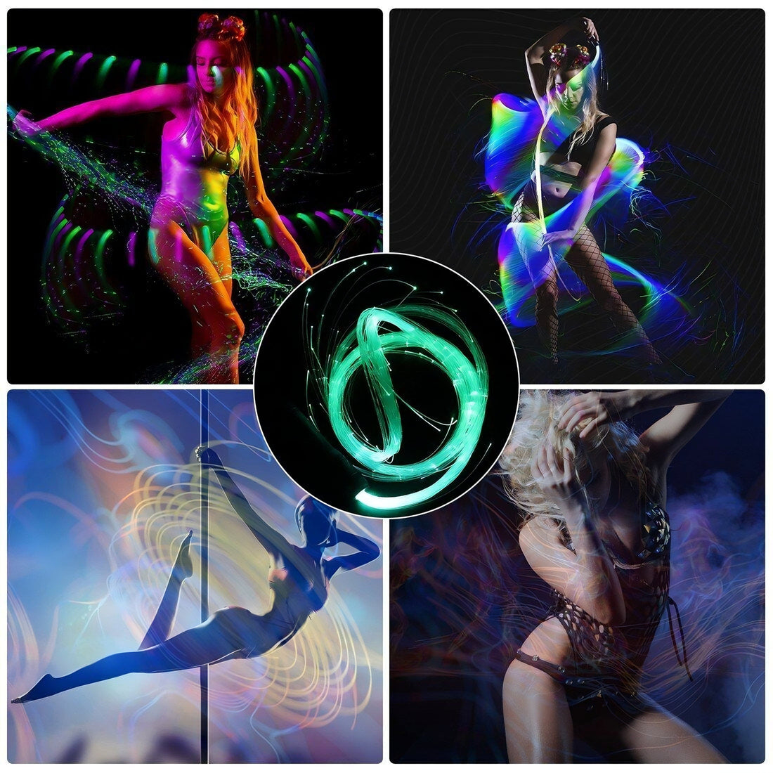 Rave Essentials Co. KandiFlow™ Rechargeable LED Dance Whip