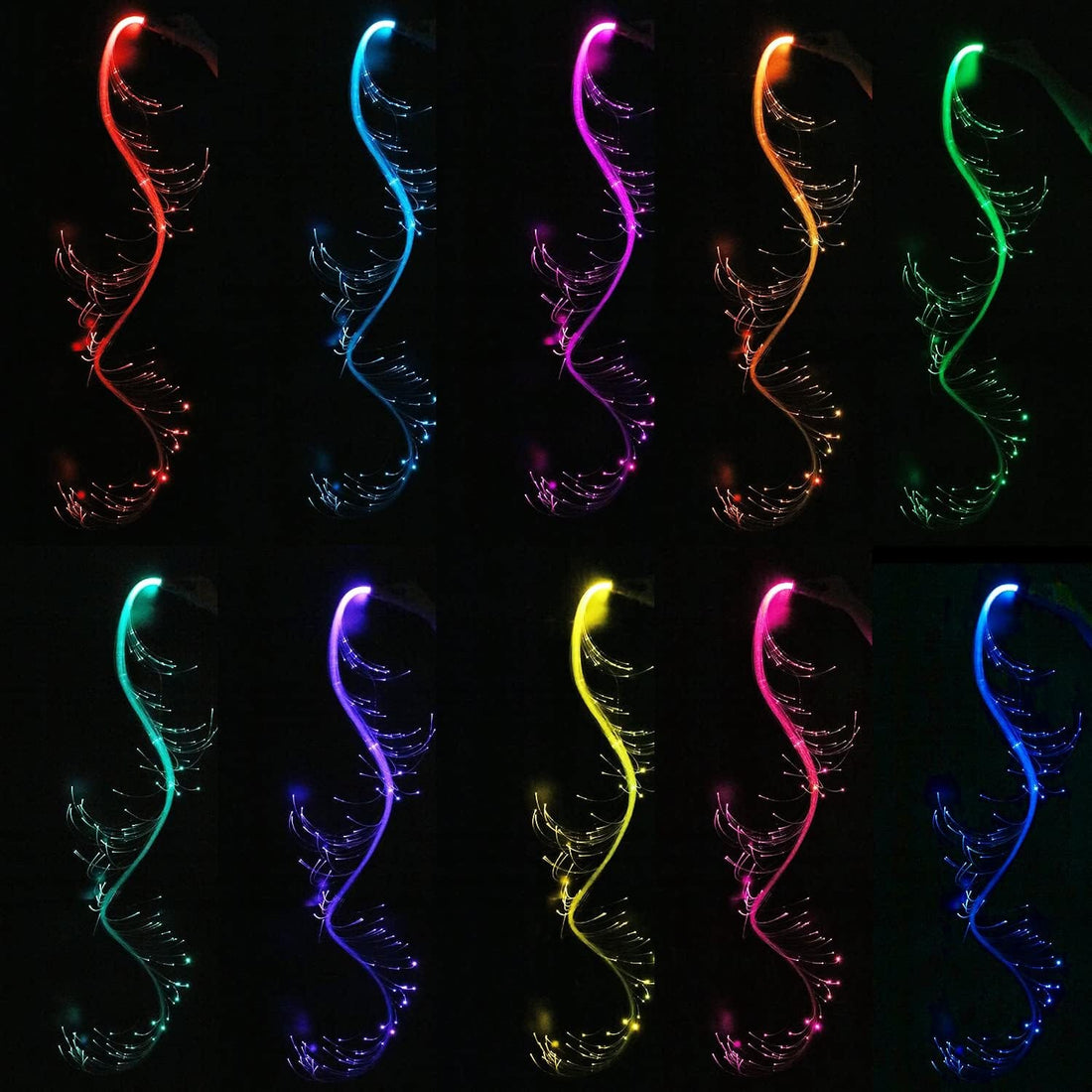 Rave Essentials Co. KandiFlow™ Rechargeable LED Dance Whip