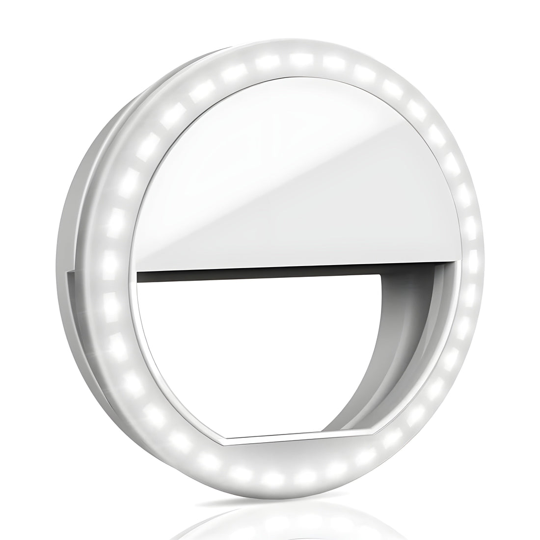 Rave Essentials Co. LED Clip-On Phone Ring Light (Rechargeable)