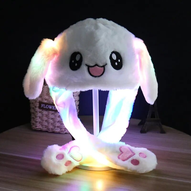 Rave Essentials Co. LED Kawaii Flapping Animal Hat - Moving & Raisable Ears