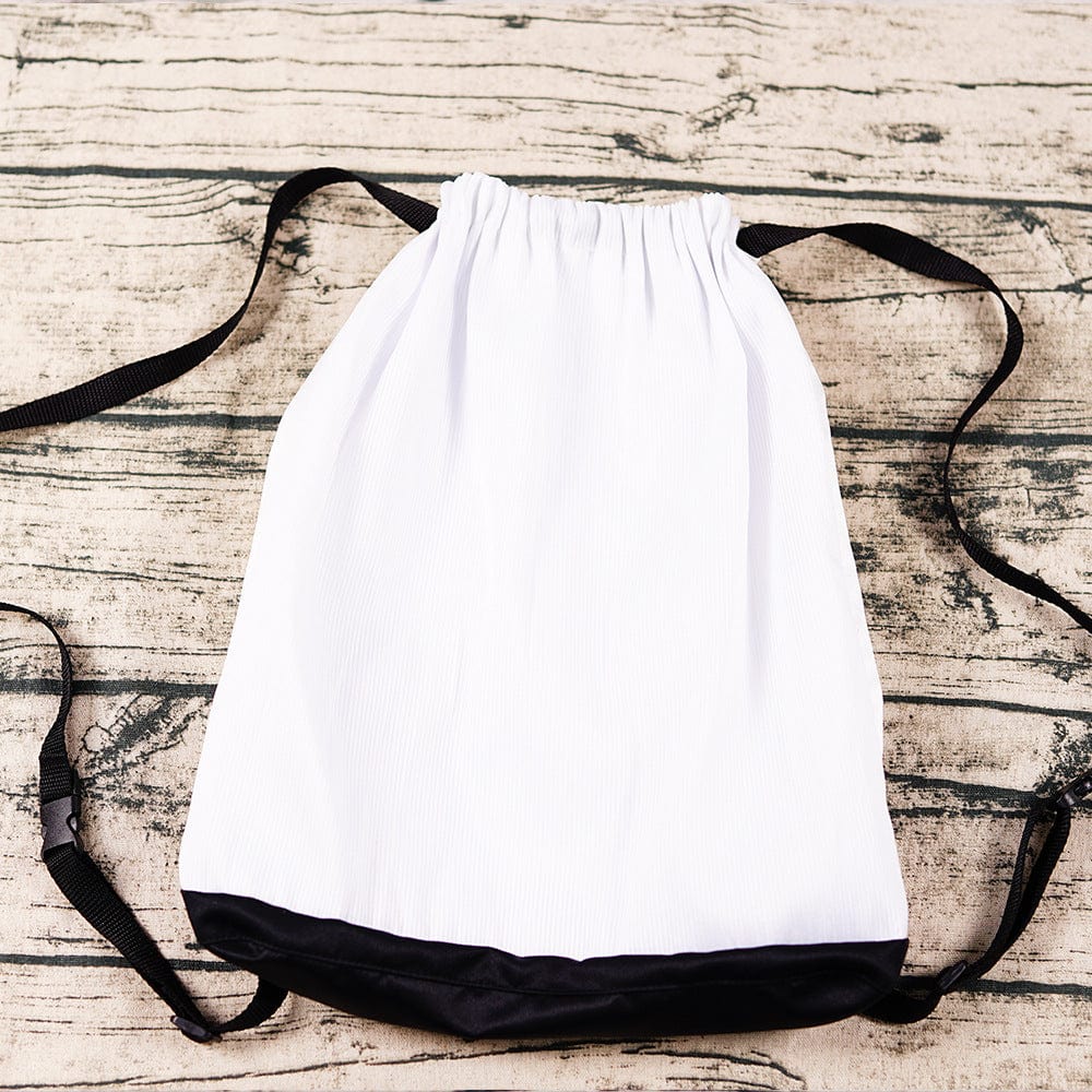 Rave Essentials Co. White / 33X38cm LED Luminus™ Fiber Optic Drawstring Bag
