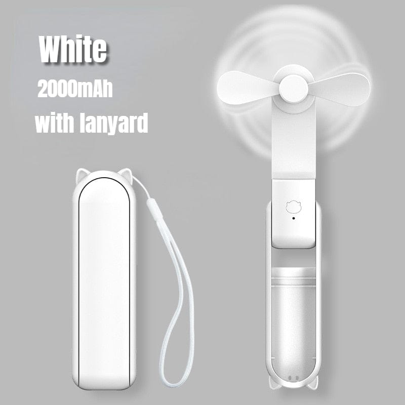 Rave Essentials Co. Power Bank Charger + Fan Hybrid