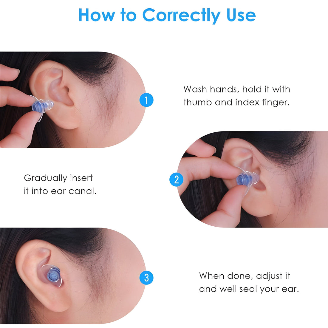 Rave-Essentials Co. PureTone™ High Clarity Reduction Earplugs