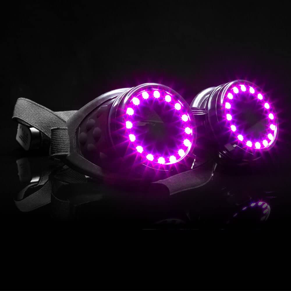 Rave Essentials Co. RE® Cyberpunk Pro LED Goggles