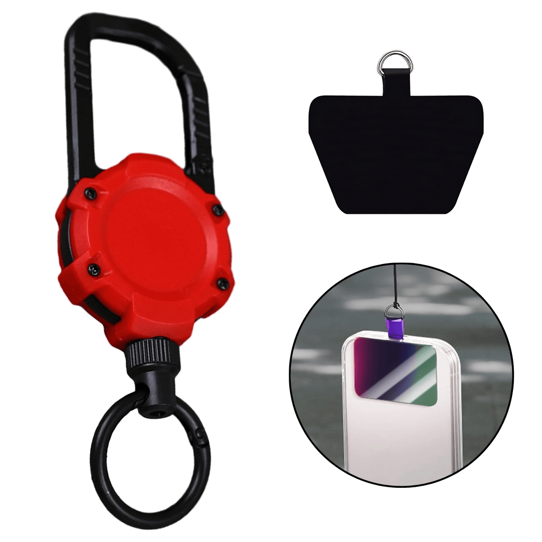 Rave Essentials Co. RE® Heavy Duty Anti-Theft Phone Tether