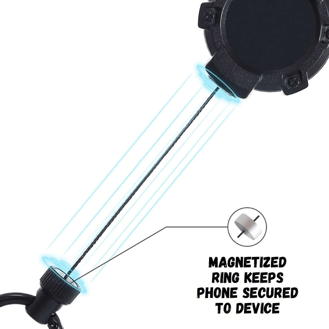 Rave Essentials Co. RE® Heavy Duty Anti-Theft Phone Tether