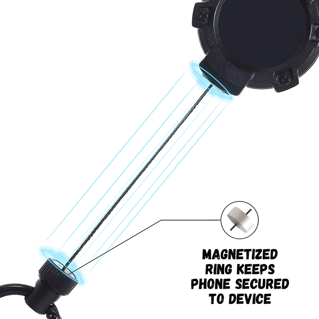 Rave Essentials Co. RE® Heavy Duty Anti-Theft Phone Tether