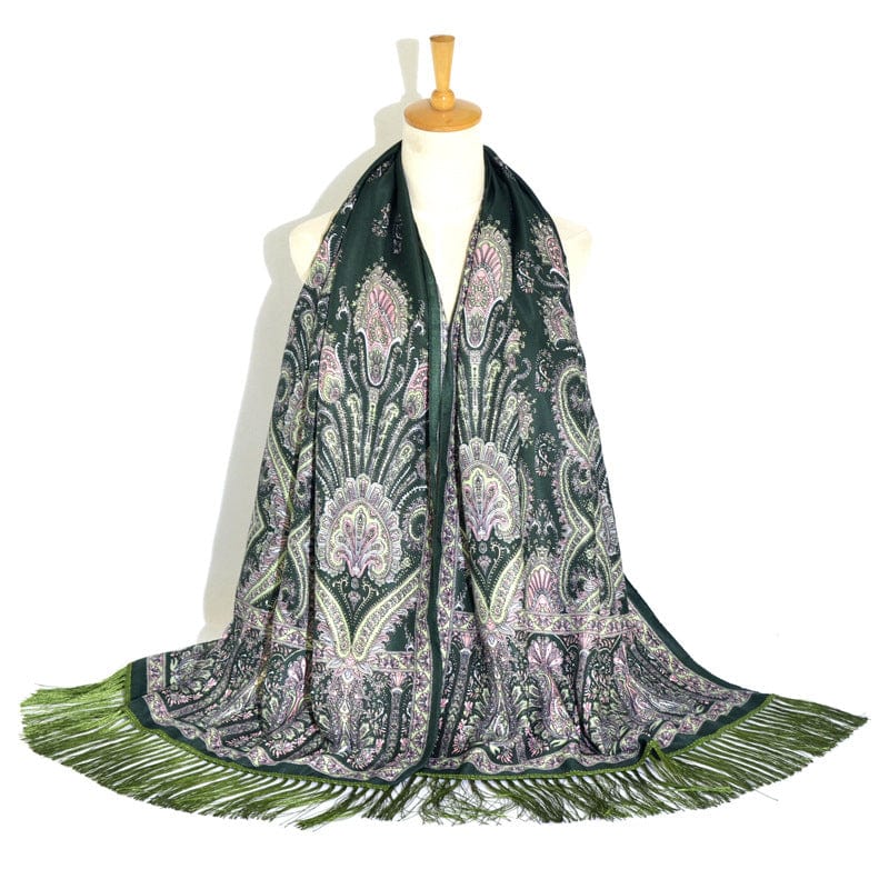 Rave Essentials Co. Army Green / 175x70cm RE® Premium Ethnic Pashmina