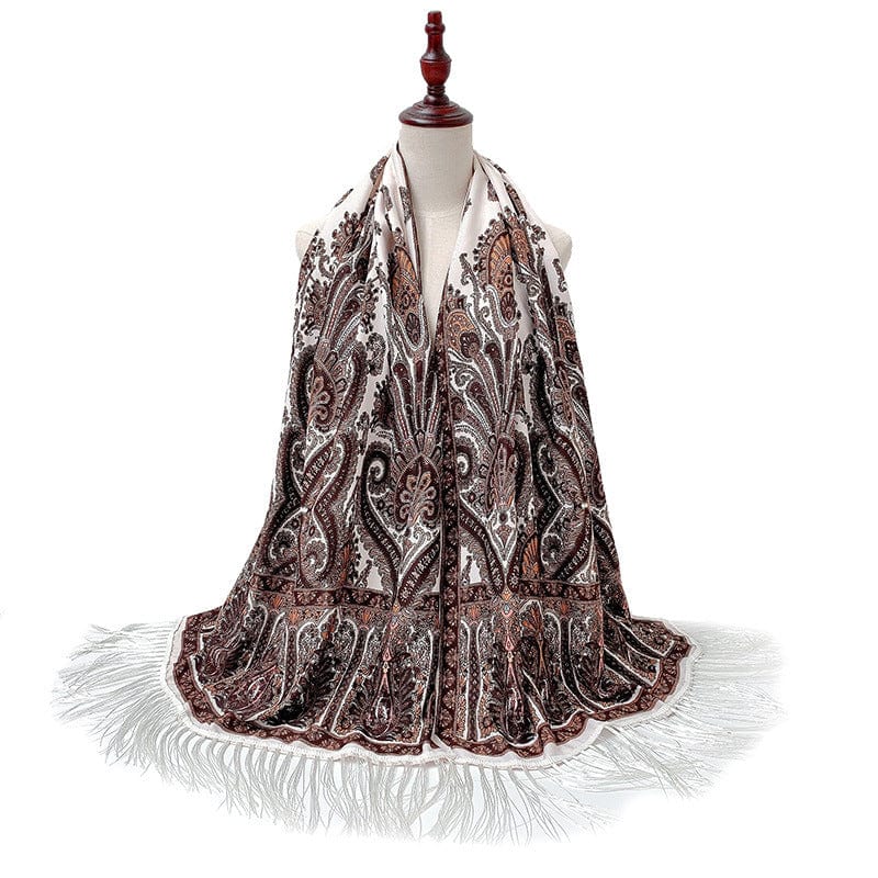 Rave Essentials Co. Beige / 175x70cm RE® Premium Ethnic Pashmina