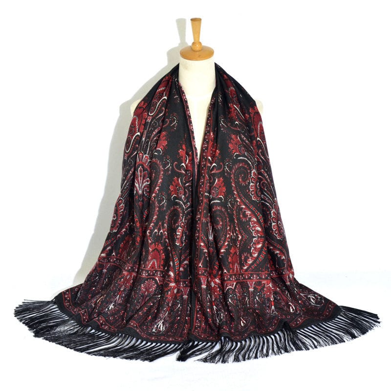 Rave Essentials Co. Black / 175x70cm RE® Premium Ethnic Pashmina