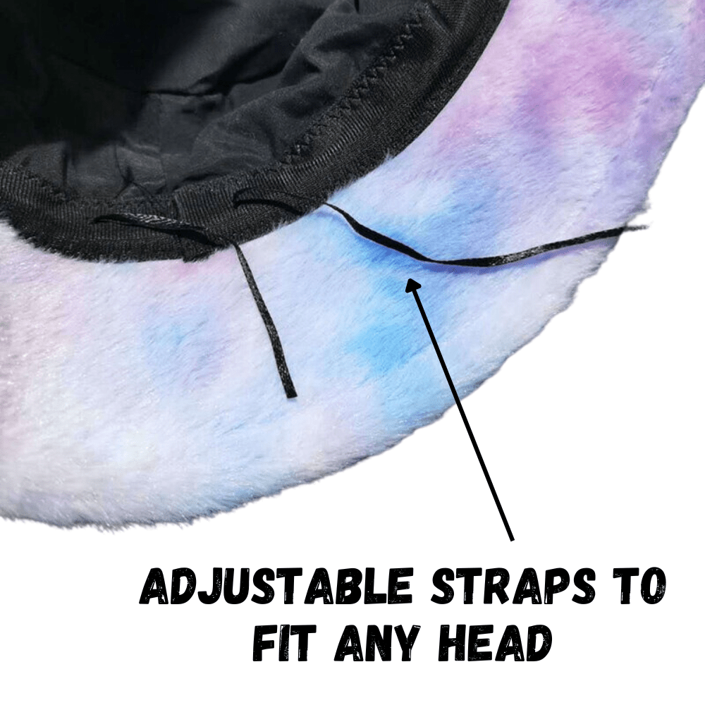 Rave-Essentials Co. RE® Unisex Adjustable Fluffy Bucket Hat