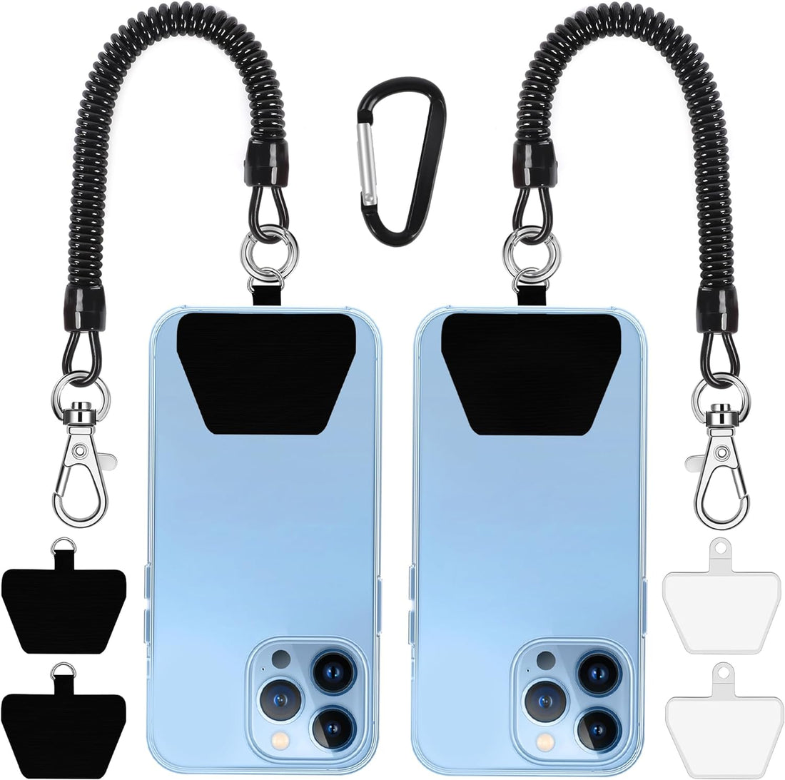 Rave-Essentials Co. All Black Sling Anti-Theft Phone Tether