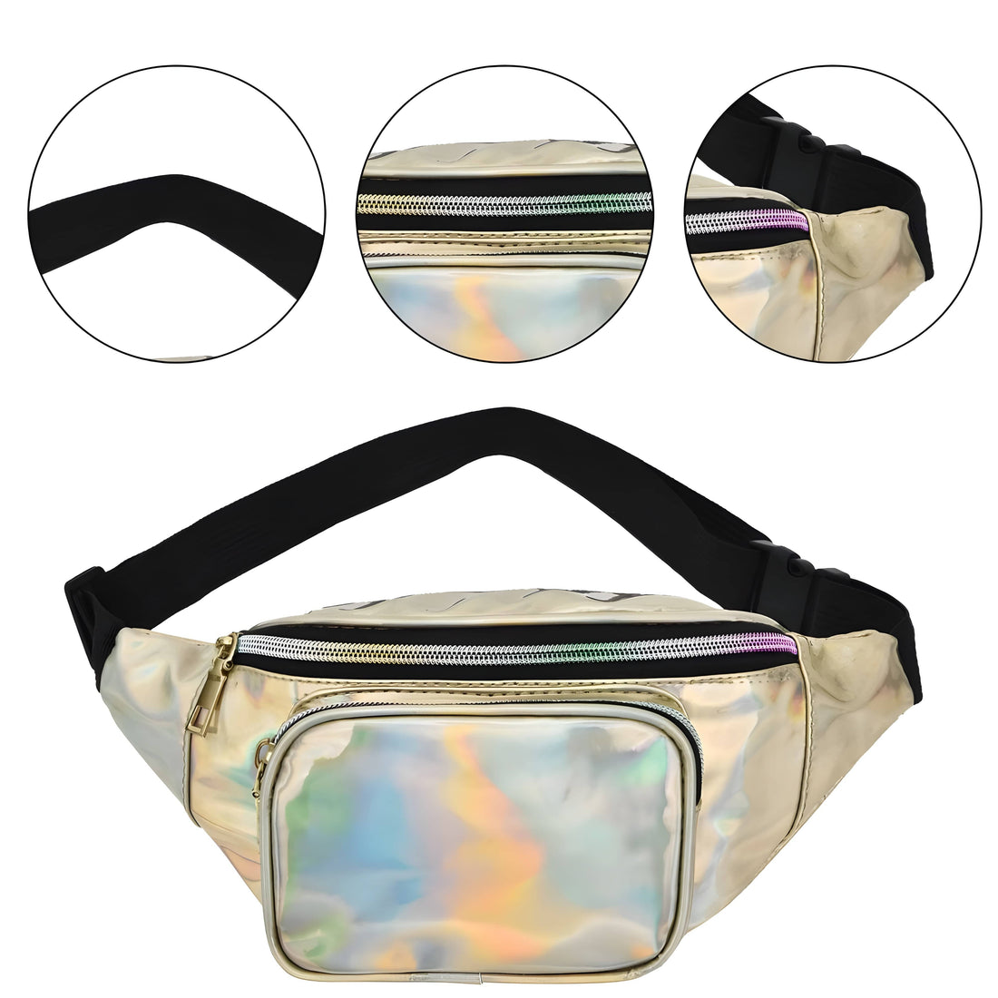 Rave-Essentials Co. ULTIMATE® HOLO Fanny Pack