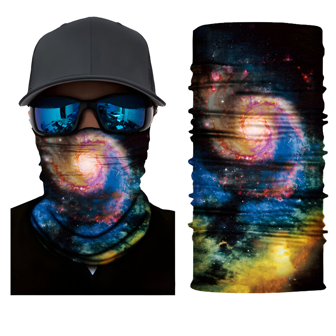 Rave Essentials Co. Spiral Galaxy Unisex Festival Bandana - Cosmic Edition