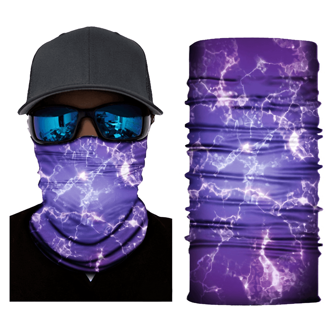 Rave Essentials Co. Star Web Unisex Festival Bandana - Cosmic Edition