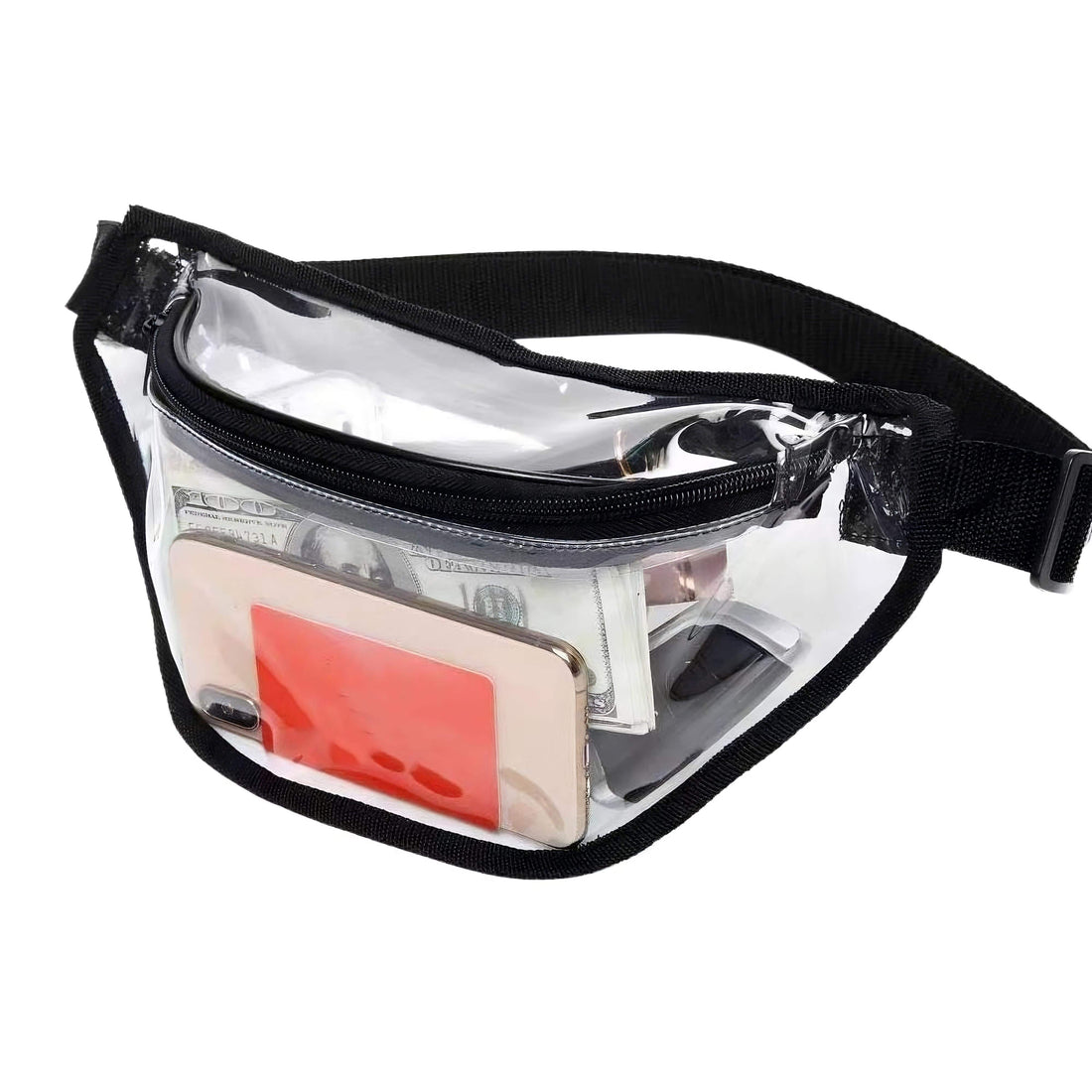 Rave Essentials Co. Venue-Approved Transparent Fanny Pack