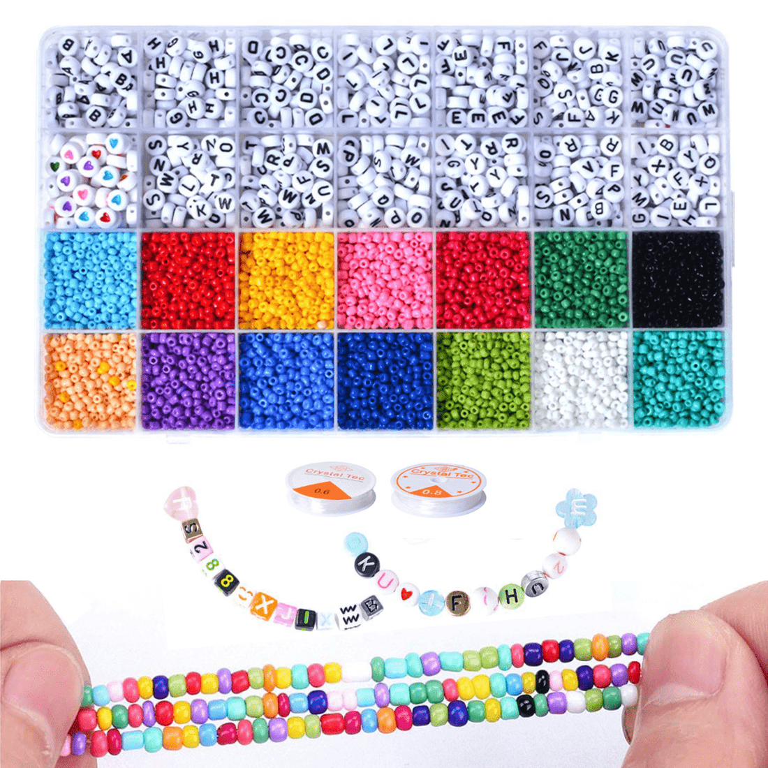 Rave-Essentials Co. 1500pc Full Set 1500pc Essential Kandi Kit