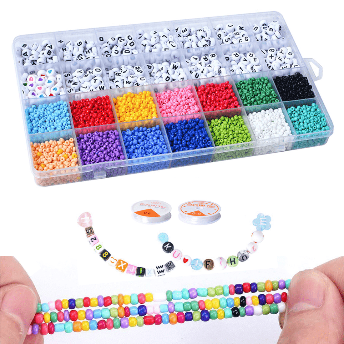 Rave-Essentials Co. 1500pc Full Set 1500pc Essential Kandi Kit