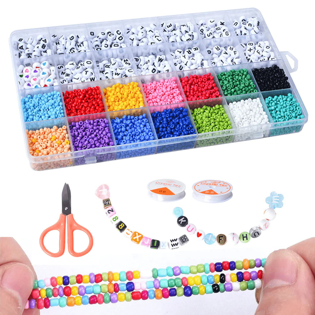 Rave-Essentials Co. 5000pc Full Set 5000pc Mega Kandi Kit