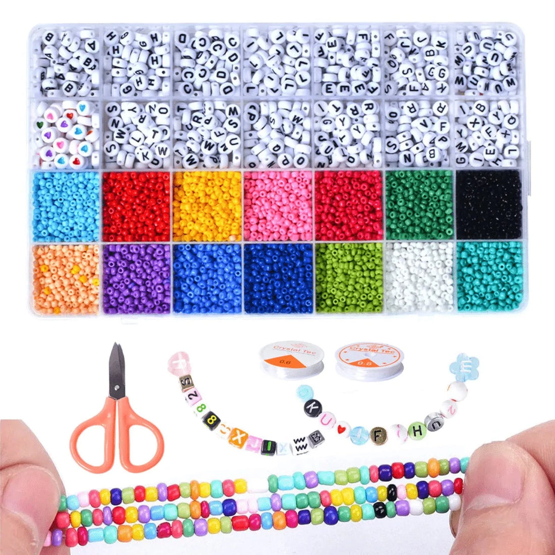 Rave-Essentials Co. 5000pc Full Set 5000pc Mega Kandi Kit