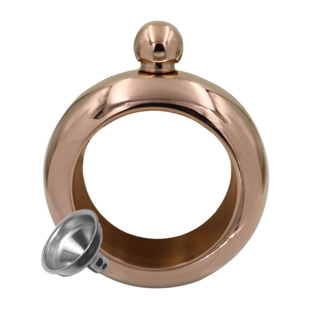 Rave-Essentials Co. Care Cooper Bangle Bracelet Hip Flask