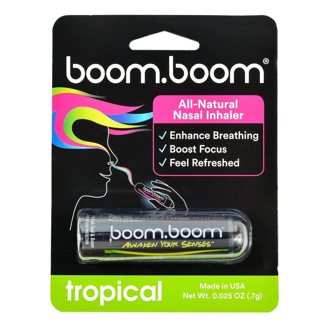 Rave-Essentials Co. BoomBoom Energy Nasal Inhaler (1 Stick)