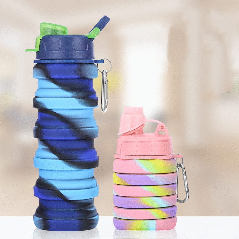Rave-Essentials Co. Collapsible Camo Water Container
