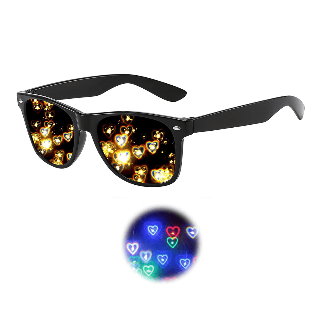 Rave-Essentials Co. eHeart™ Special FX Glasses