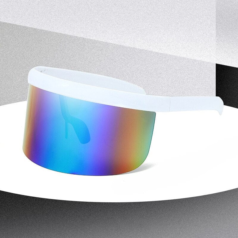 IRIDESCENT® Half-Face Shield Visor - Rave Essentials