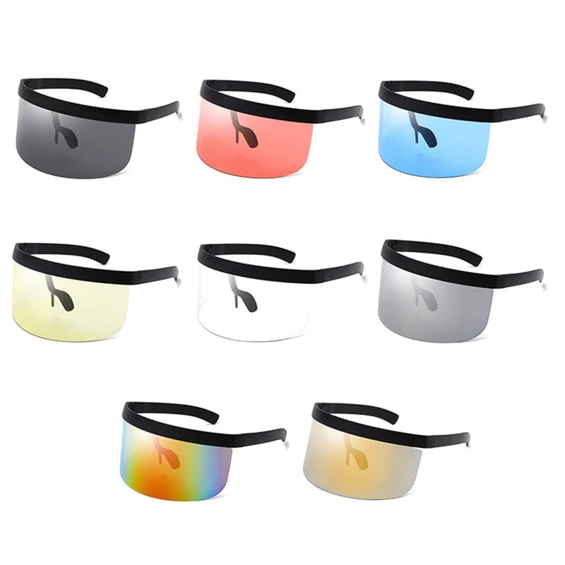 IRIDESCENT® Half-Face Shield Visor - Rave Essentials