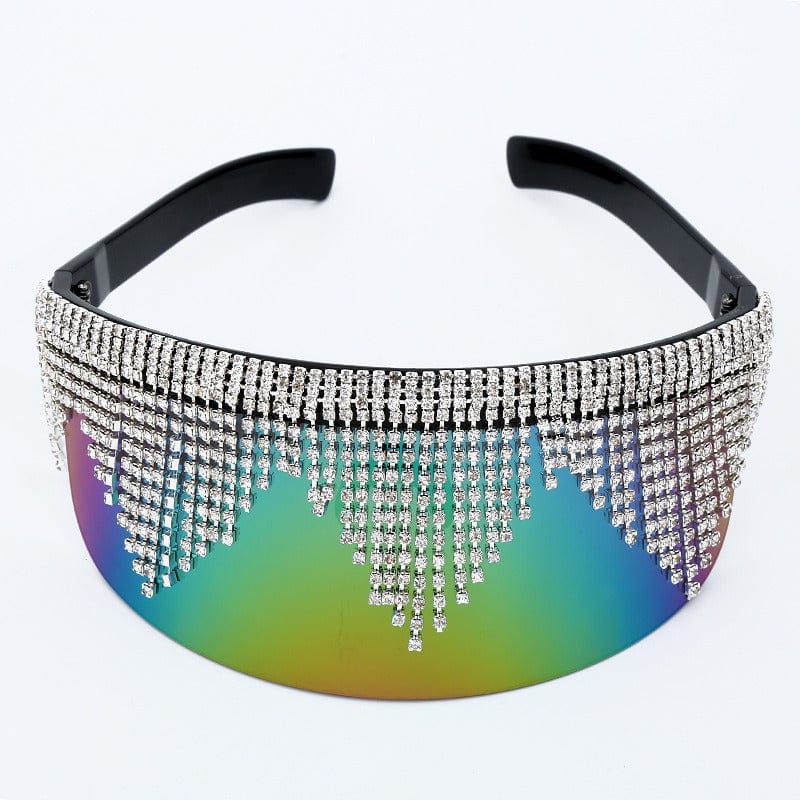 Rave-Essentials Co. Jewel Studded Fashion Visor