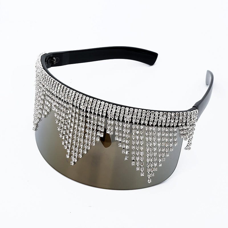 Rave-Essentials Co. Jewel Studded Fashion Visor
