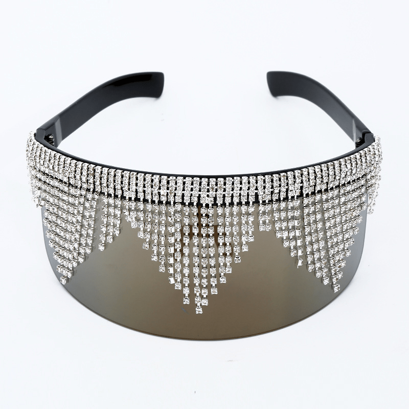 Rave-Essentials Co. Jewel Studded Fashion Visor