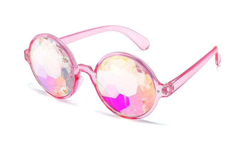 Rave-Essentials Co. Kaleidoscope Round-Eye Glasses