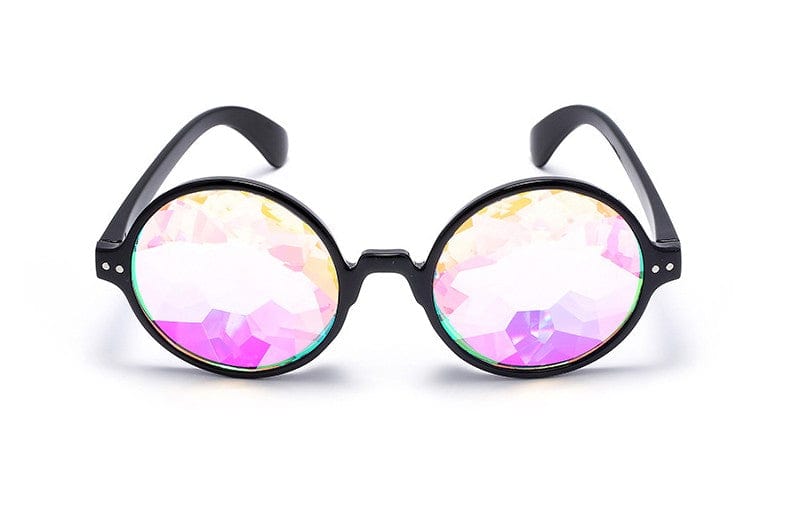 Rave-Essentials Co. Kaleidoscope Round-Eye Glasses