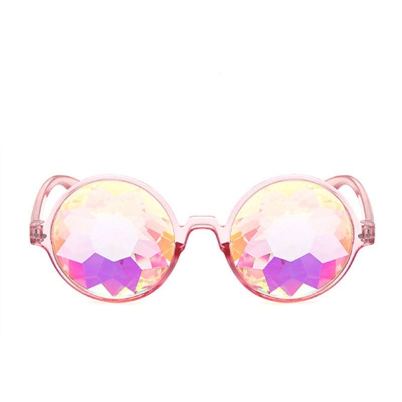 Rave-Essentials Co. Kaleidoscope Round-Eye Glasses