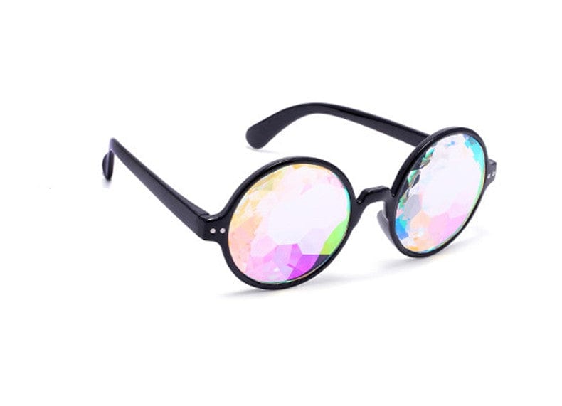 Rave-Essentials Co. Kaleidoscope Round-Eye Glasses