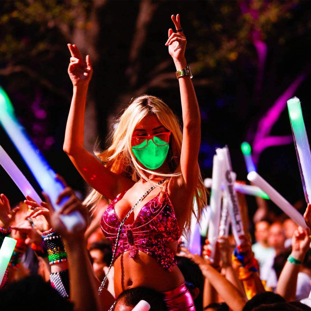 Rave-Essentials Co. LUMI™ Color Changing LED Face Mask