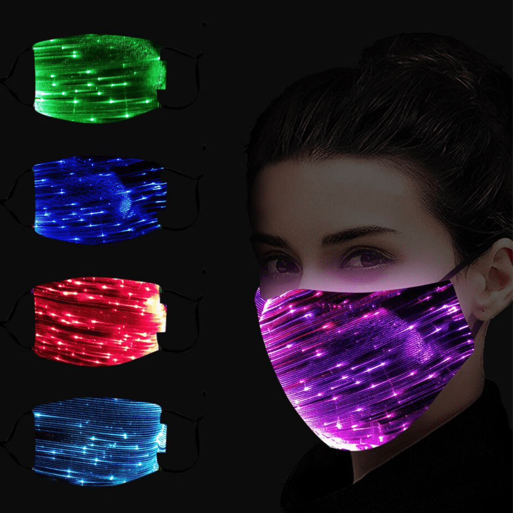 Rave-Essentials Co. LUMI™ Color Changing LED Face Mask
