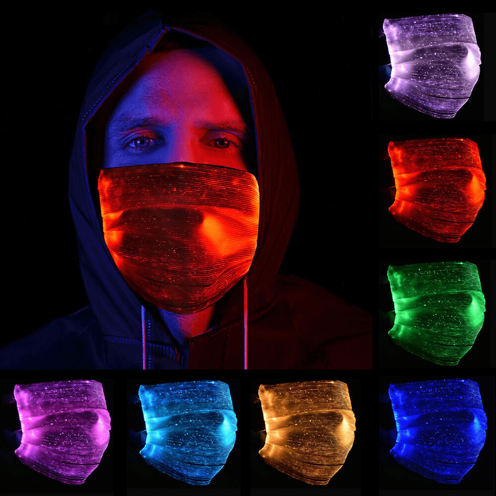 Rave-Essentials Co. LUMI™ Color Changing LED Face Mask