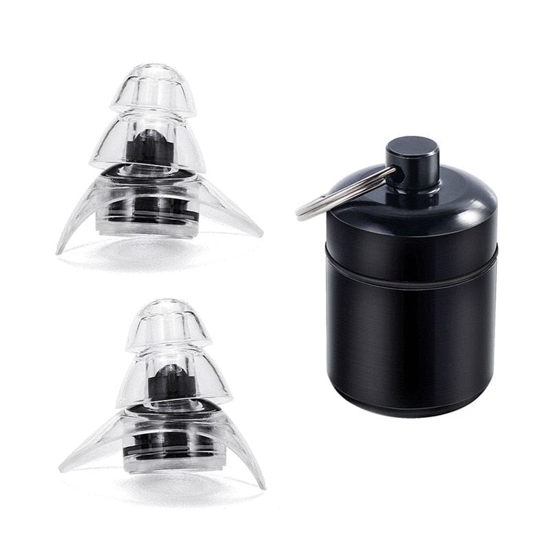 Rave-Essentials Co. 05 - Black PureTone™ High Clarity Reduction Earplugs